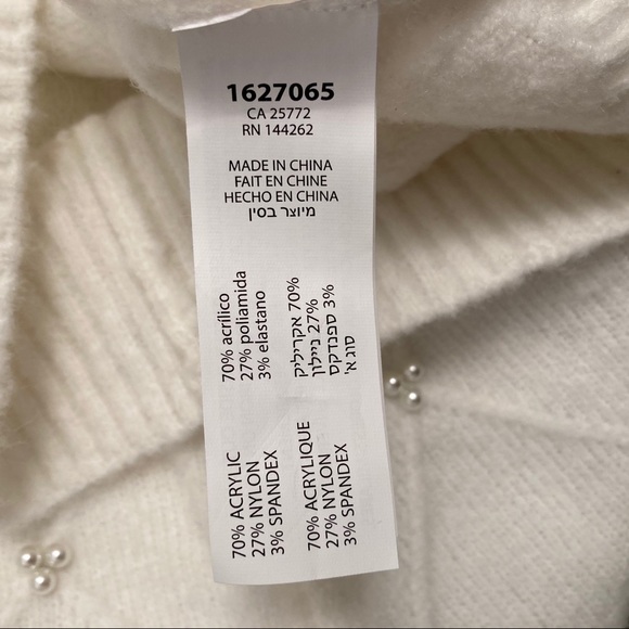 NWOT! - Black Tape | Chantilly Pearl Sweater - Picture 13 of 14